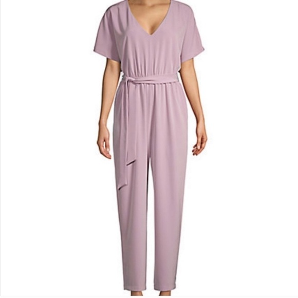 June and Hudson Lilac Purple Jumpsuit, Size Small - Picture 1 of 4